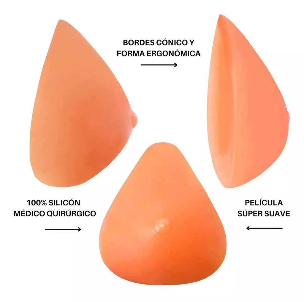 Protesis Mamarías Gotas Confort Marca Kisha
