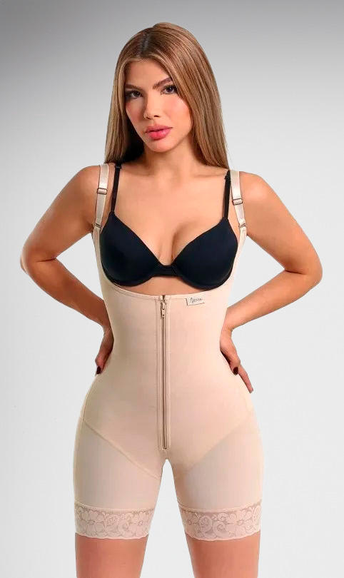 Body Short Espalda Alta Segunda Piel Marca Kisha