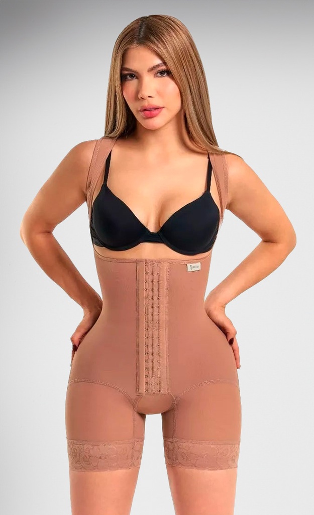Body Short Light Tirante Grueso Segunda Piel Marca Kisha