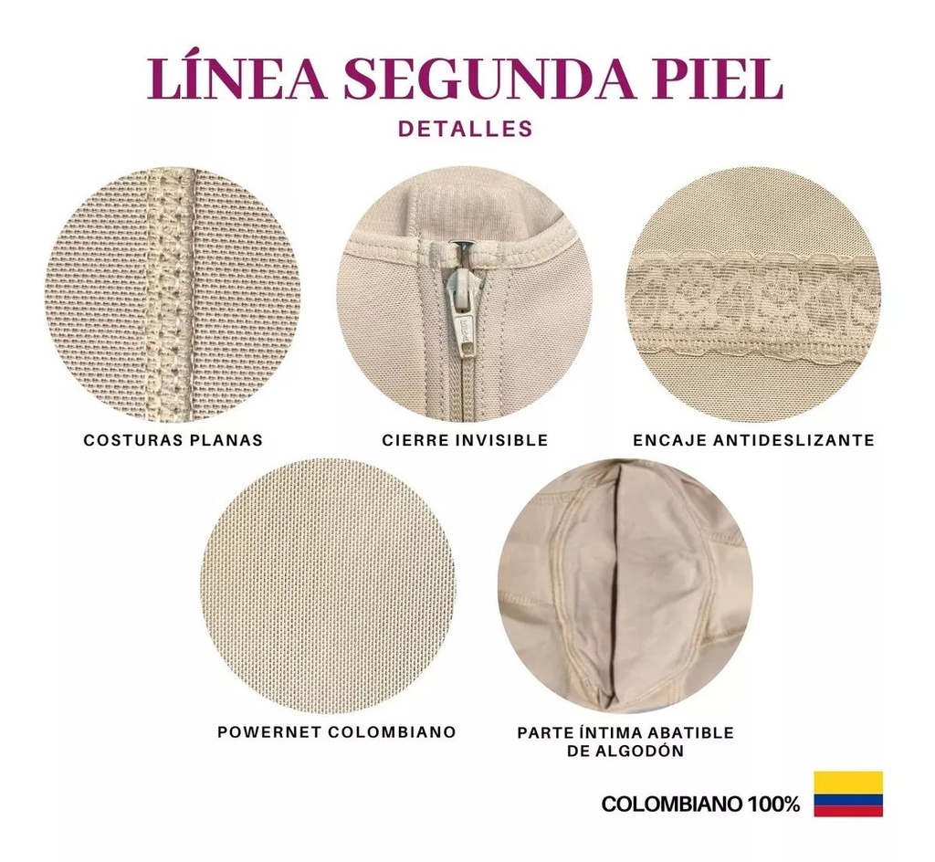 Cinturilla Segunda Piel Marca Kisha