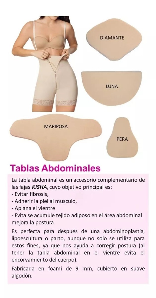 Tabla Coxis/Lumbar Confort Marca Kisha