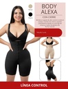Body Alexa Sin Costuras Seamless Con Cierre Confort Marca Kisha