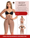 Body Largo Postquirurgico Con Mangas Segunda Piel Marca Kisha