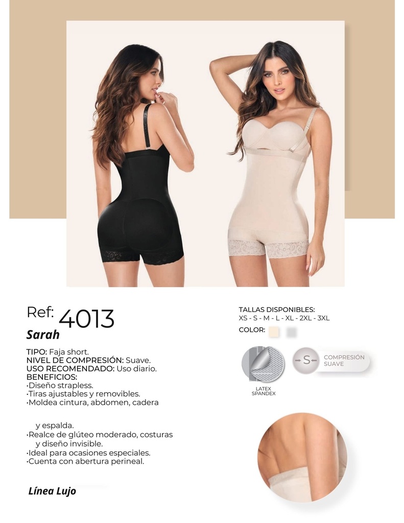 Body Short Sarah Marca Ann Chery