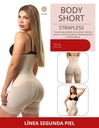 Body Short Strapless Segunda Piel Marca Kisha
