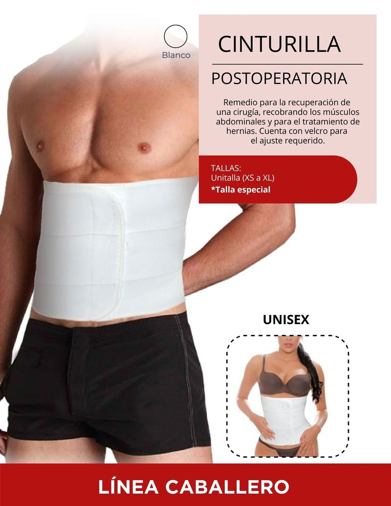 Cinturilla Post operatoria Confort Marca Kisha