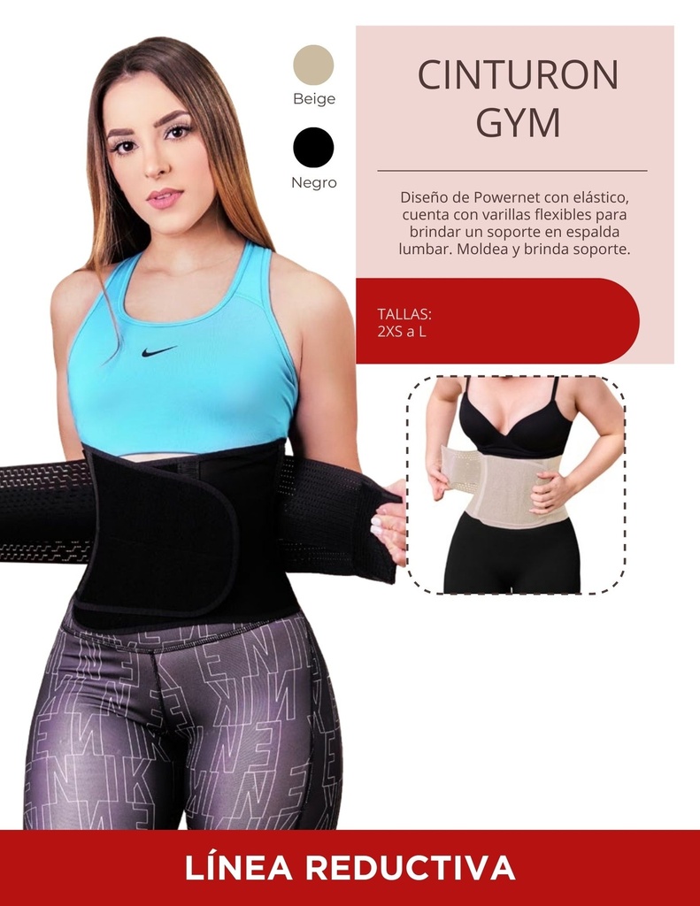 Cinturón Gym Confort Marca Kisha