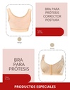 Top corrector de postura para protesis mamarias