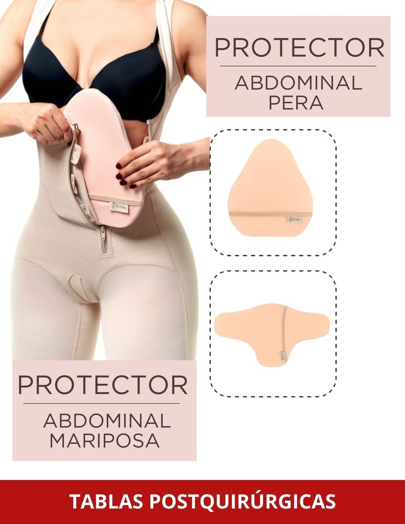 Tabla Protector Abdominal Pera Confort Marca Kisha
