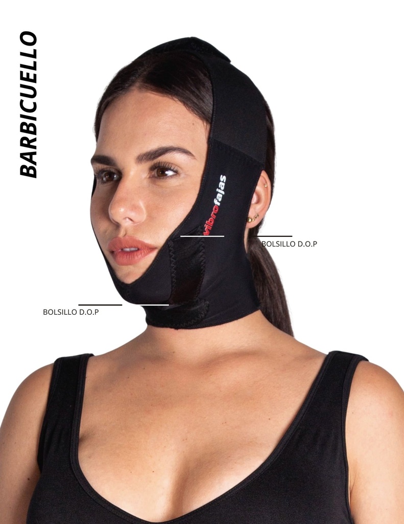 Mentonera Vibro Faja Barbicuello Confort Marca Quirutex