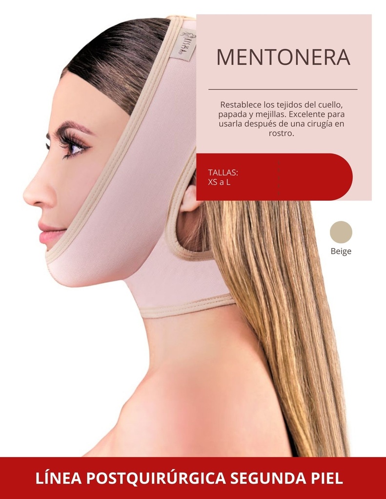 Mentonera Postquirúrgica Confort Marca Kisha