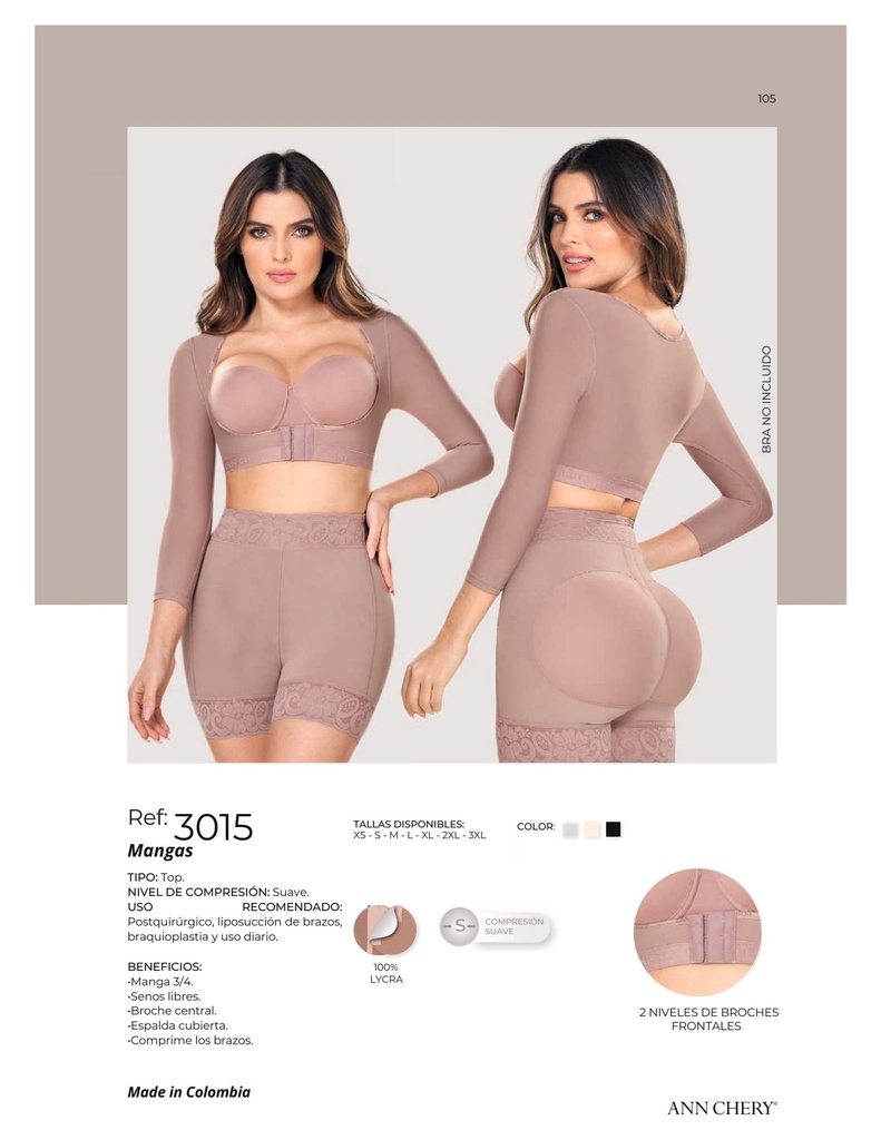 Manga Postoperatoria Marca Ann Chery