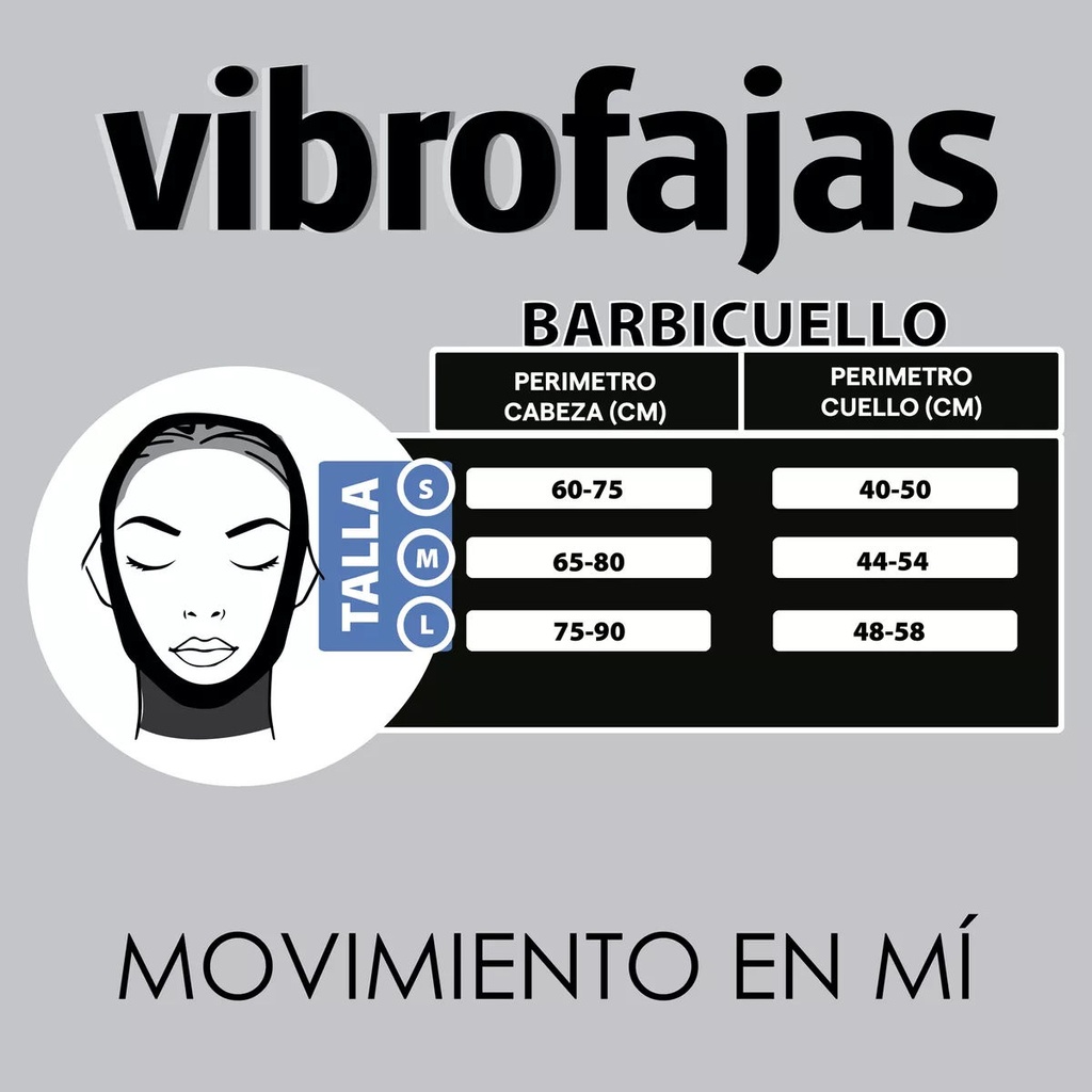 Mentonera Vibro Faja Barbicuello Confort Marca Quirutex