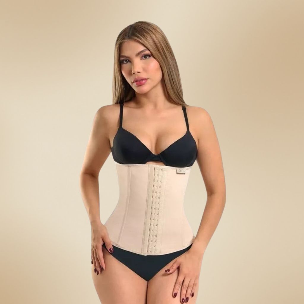 [KICSPDMBEI] Cinturilla Segunda Piel Marca Kisha (M, Beige)