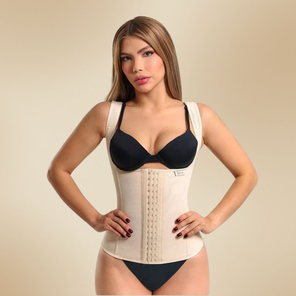 [KICOSPDMBEI] Corselette Largo Segunda Piel Marca Kisha (M)
