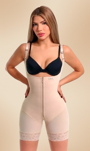 Body Short Espalda Alta Segunda Piel Marca Kisha